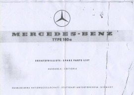 Mercedes-Benz 180 -57 m.fl.