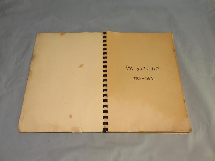 VW typ 1 och 2 reparationshandbok