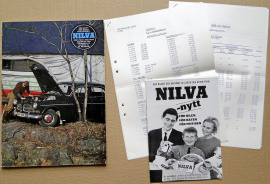 Tillbehörskatalog mm Nilva 1964