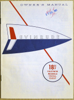 Evinrude 15036/15037 instruktionsbok 1961