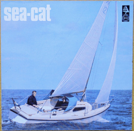 Broschyr Marieholms Sea-Cat segelbåt 