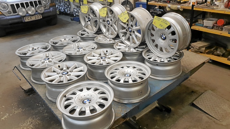 BMW ALU-FÄLGAR 15 TUM