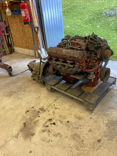 IH Scout-motor -77