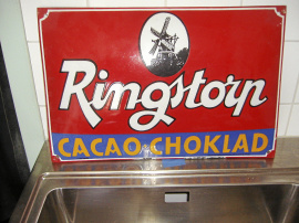 Emaljskylt Ringstorp