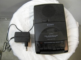Sony kasettbandspelare