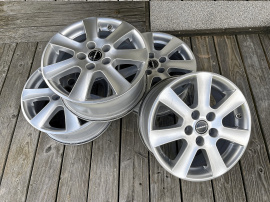 4 st Borbet aluminium fälgar 16