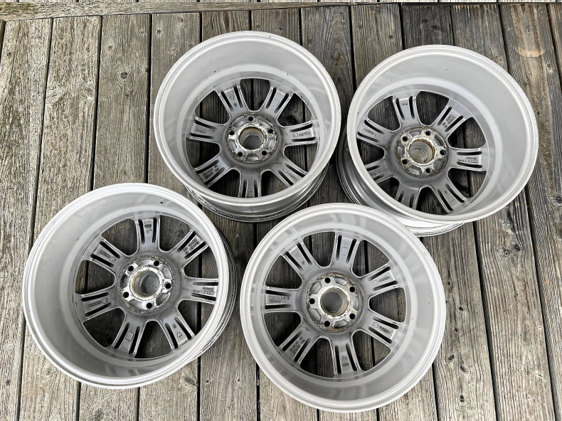 4 st Borbet aluminium fälgar 16