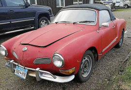 VW Karmann Ghia cabriolet