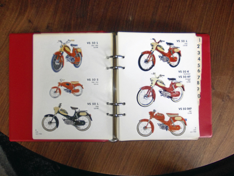 PUCH reservdelskatalog 1956-64