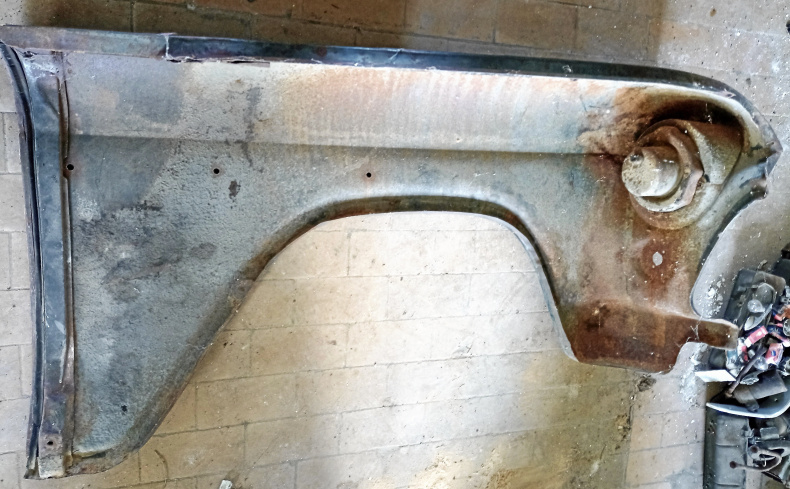 1955 Chevrolet pickup framskärm