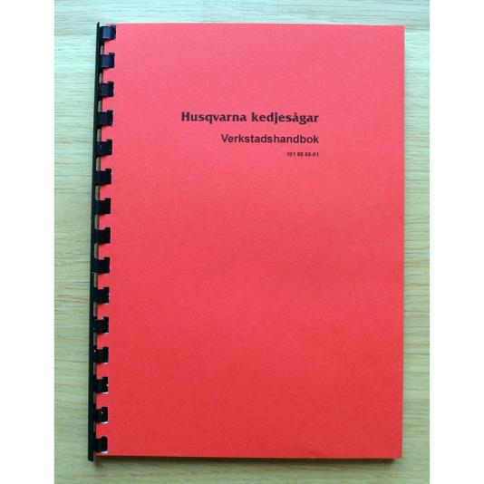 Verkstadshandbok till Husqvarna motorsågar