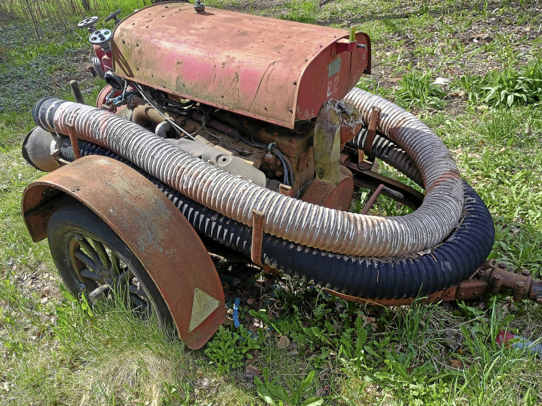 Brandspruta Albin motor