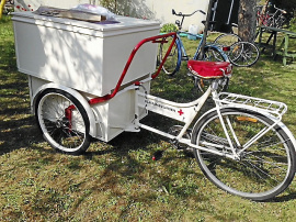 Budcykel/Glassambulans