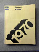 Servicemanual till Chrysler och Imperial 1970