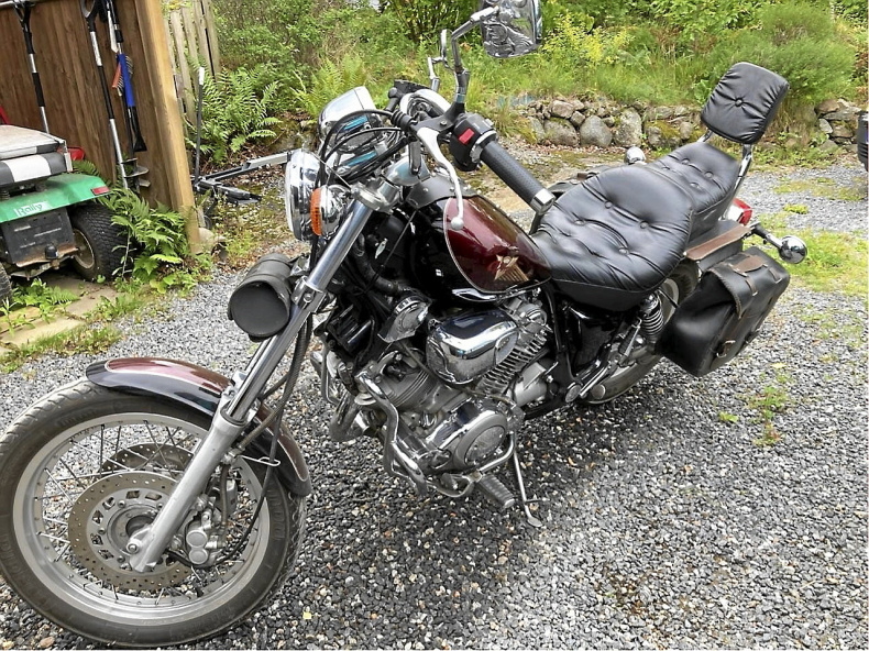 Yamaha Virago 1100 med låga mil