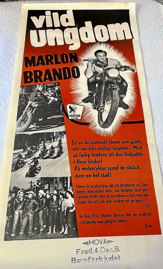 VILD UNGDOM  -  BRANDO