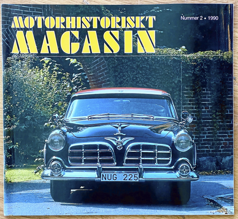 Motorhistoriskt Magasin nr 2 1990