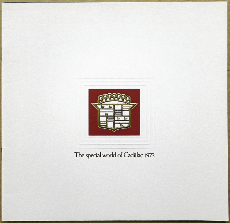 Broschyr Cadillac 1973