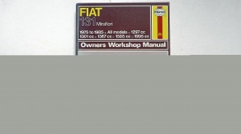 Fiat 131 Gör det själv bok