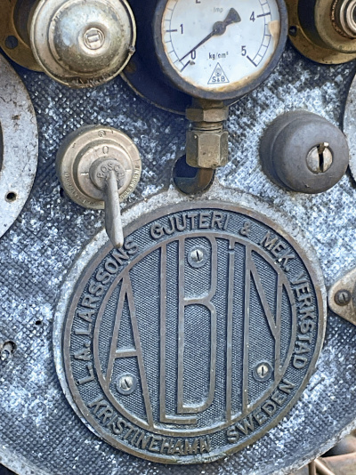 Brandspruta ALBIN 4 CYLINDER