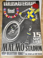 Poster Speedway VM Malmö 1963