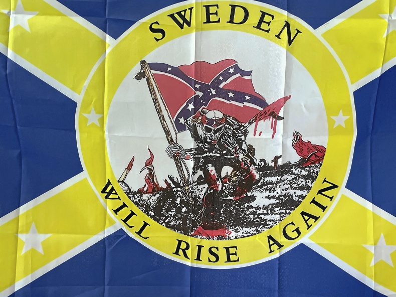 Sweden Will Rise Again Flag