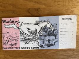 Instruktionsbok Mustang