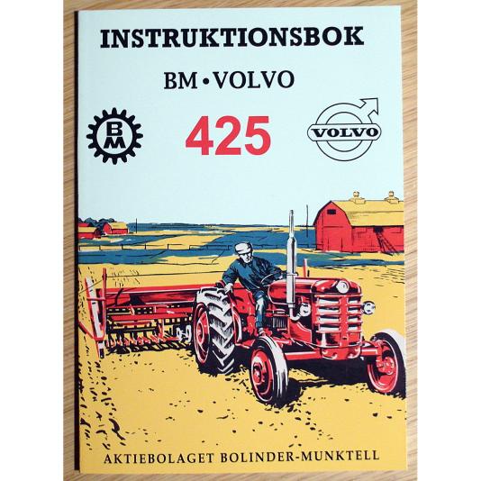 Instruktionsbok Volvo BM 425 Terrier