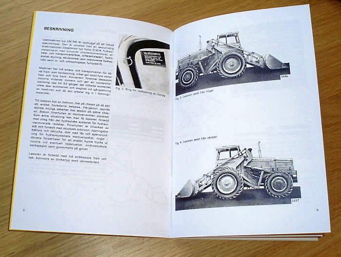 Instruktionsbok Volvo BM LM 840