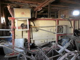 Stationär tröska 