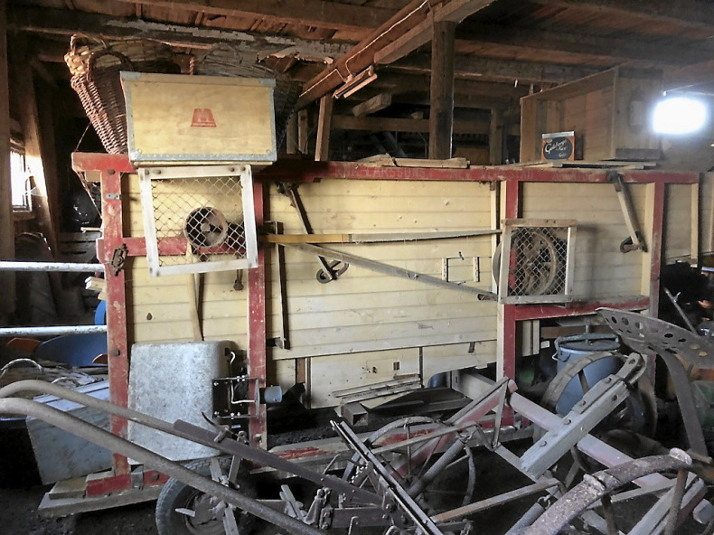Stationär tröska 