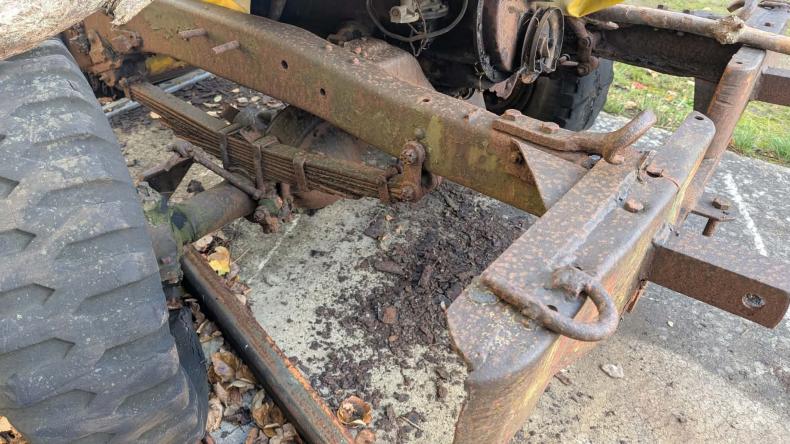 Delar från 40-talet från Dodge Jeep 3.5-ton