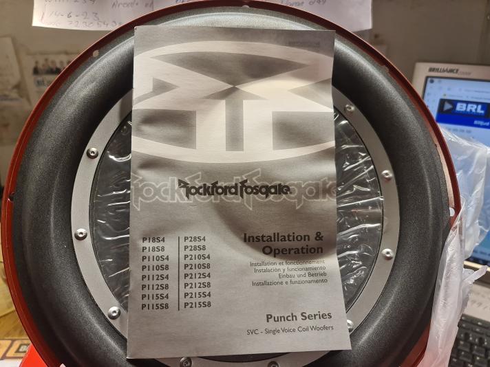 SUBWOOFER-12 TUM svc -4-8 ohm 2 st