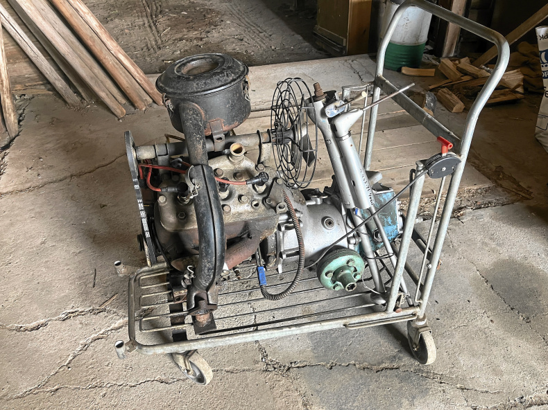 Saab 95 Motor fyrväxlad
