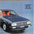 Broschyr Lancia Beta Coupé
