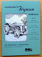 Instruktionsbok Massey Ferguson Grålle