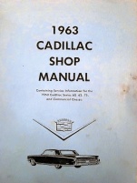 Cadillac 1963 Shop Manual