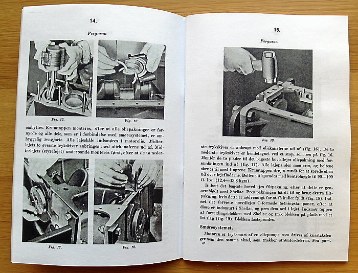 Verkstadshandbok till Ferguson Grålle