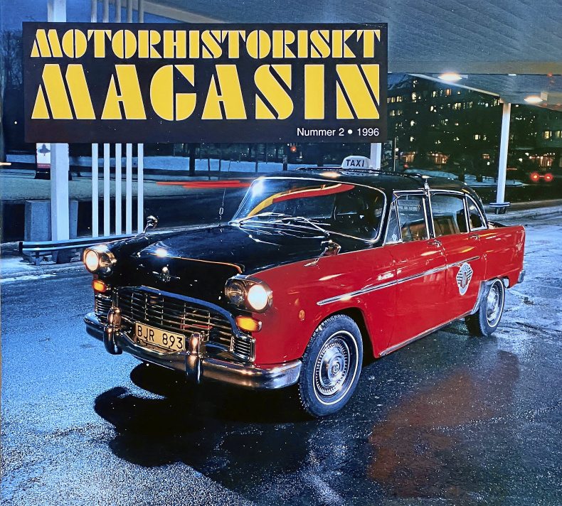 MOTORHISTORISKT MAGASIN 1996 nr 2