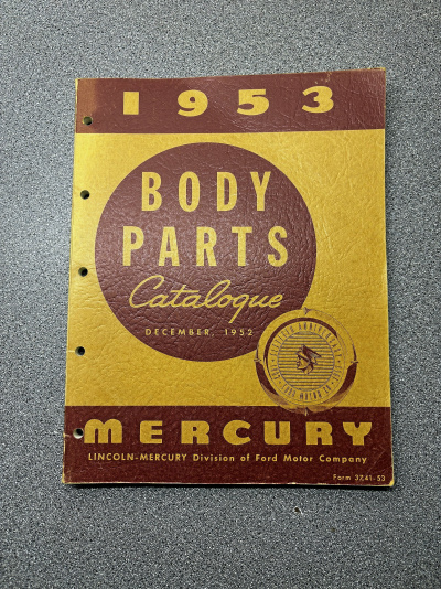 Reservdelsböcker till Lincoln och Mercury