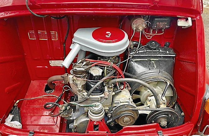 Fiat 600D i utställningsskick