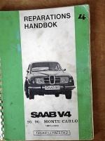 Reparationshandbok Saab V4