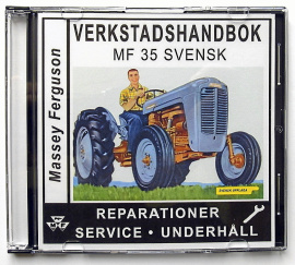 Verkstadshandbok till Massey Ferguson 35