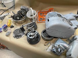 Cresent Compakt med 3 växlad Sachs motor i delar