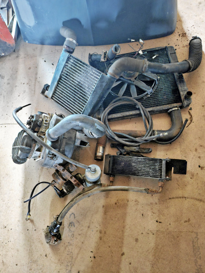 Komplett Volvo B23 Turbomotor