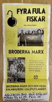 Bröderna Marx - Bioaffisch