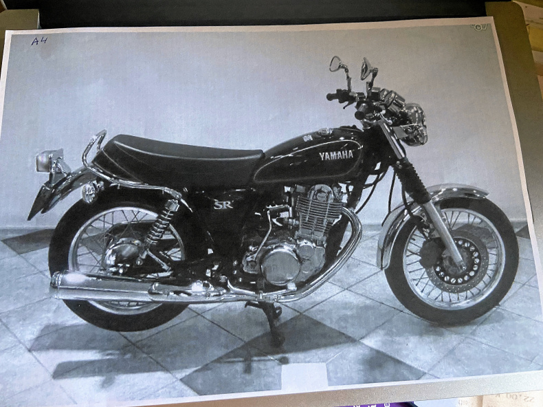 Yamaha Sr 400 2015