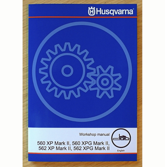 Verkstadshandbok Husqvarna 560 562 XP XPG Mark II