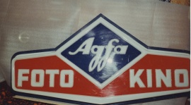 Ljusskylt Agfa