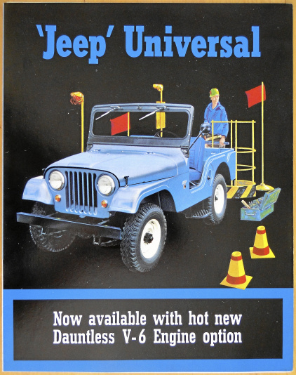 Broschyr Jeep CJ-5 CJ-6 1965